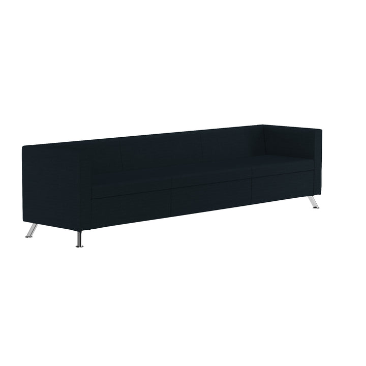 Three Seater Metal Frame Modular Reception Sofa