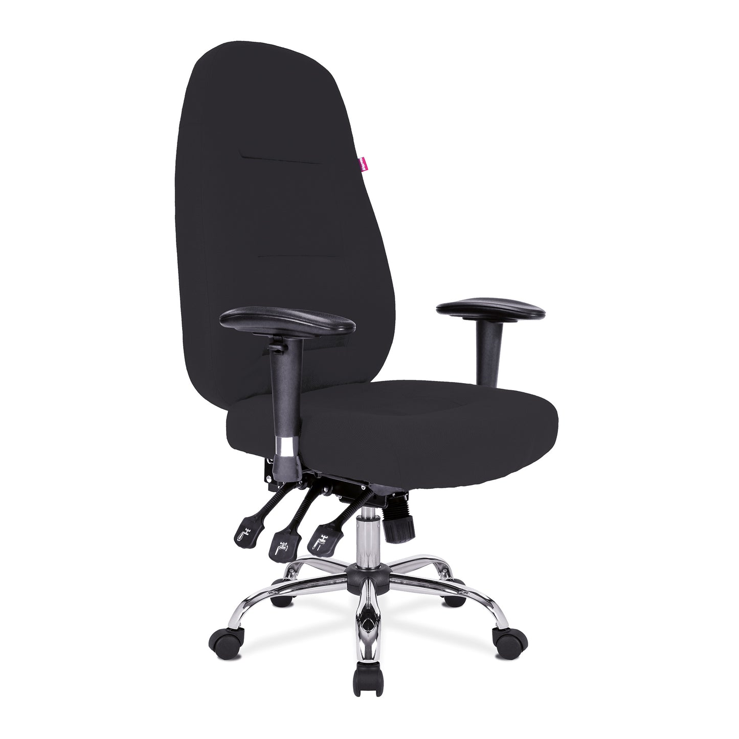 Ergonomic High Back Multi-Functional Synchronous Operator Chair with Adjustable Arms