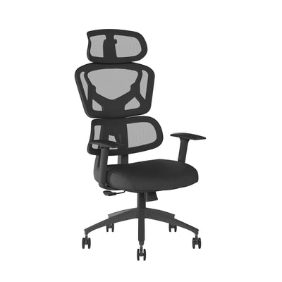 Ergonomic High Back Mesh Chair with Multi Adjustable Headrest, Lumbar Support and Height Adjustable Arms