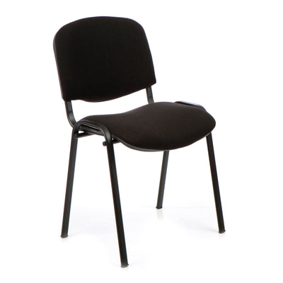 Black Framed Stackable Conference/Meeting Chair