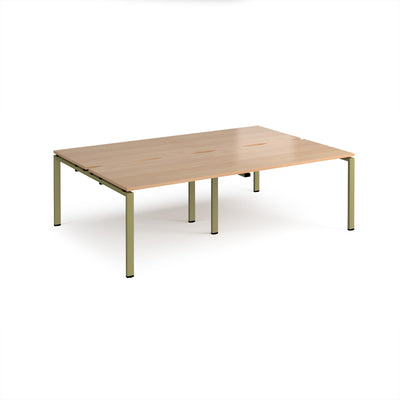 Adapt double back to back desks 1600mm deep - E2416-GN-B