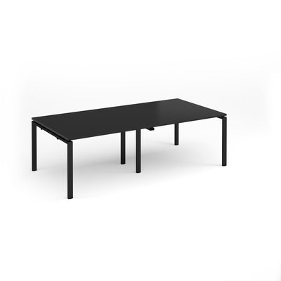 Adapt rectangular boardroom table - EBT2412-K-BK