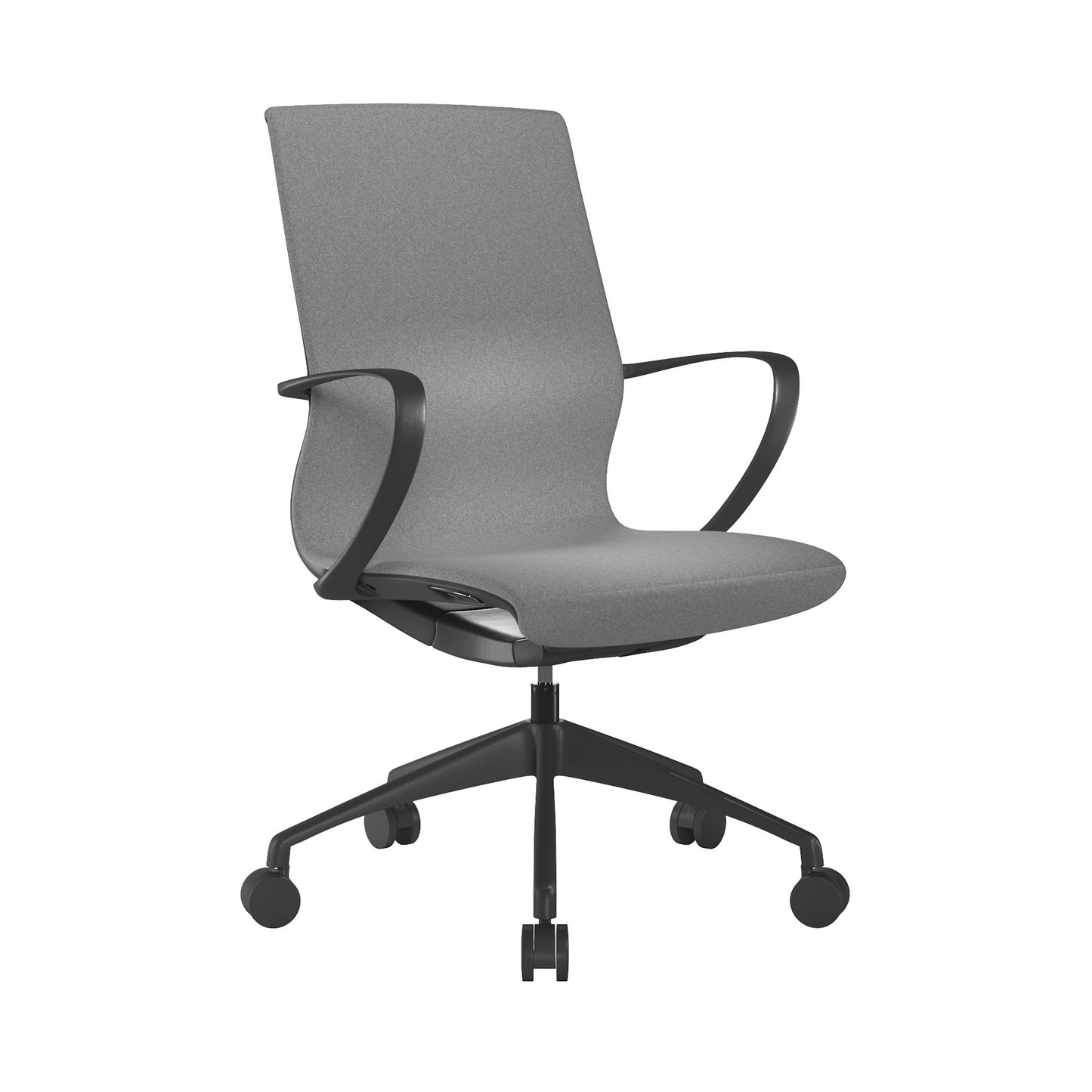Medium Back Executive Task Chair with Minimalistic design, Integrated Height Control and Weight Activated Auto Balance Mechanism