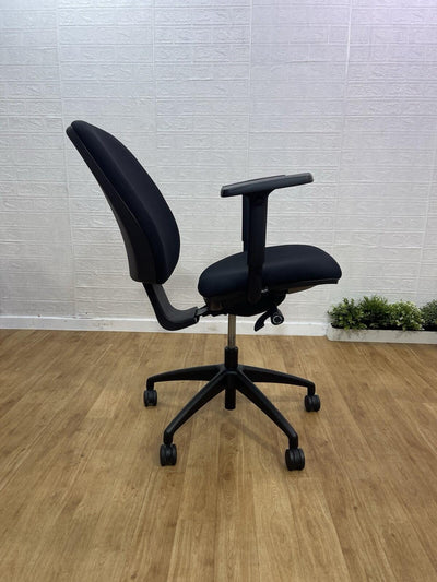 Elite Fully Adjustable Ergonomic Office Task Chair Black