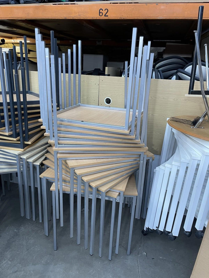 Solid Stackable Office Tables - CAN DELIVER