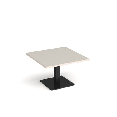 Brescia square coffee table with flat square base - BCS800-K-LG