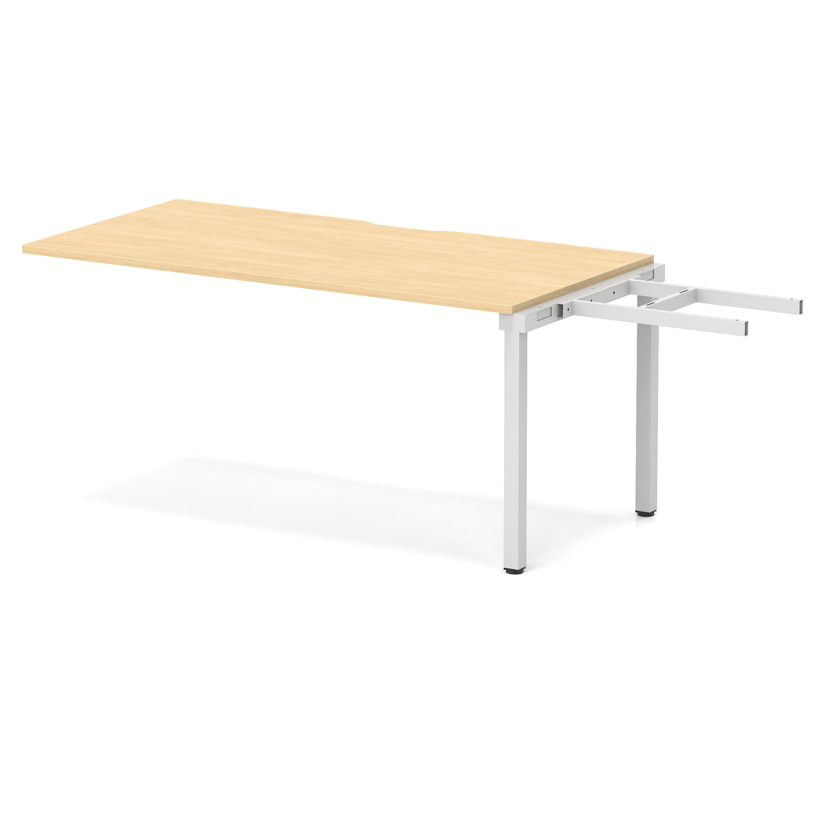 Evolve Plus Single Row Bench Desk Extension Kit