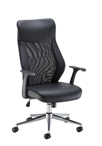 Foseca Office Chair|Black PU