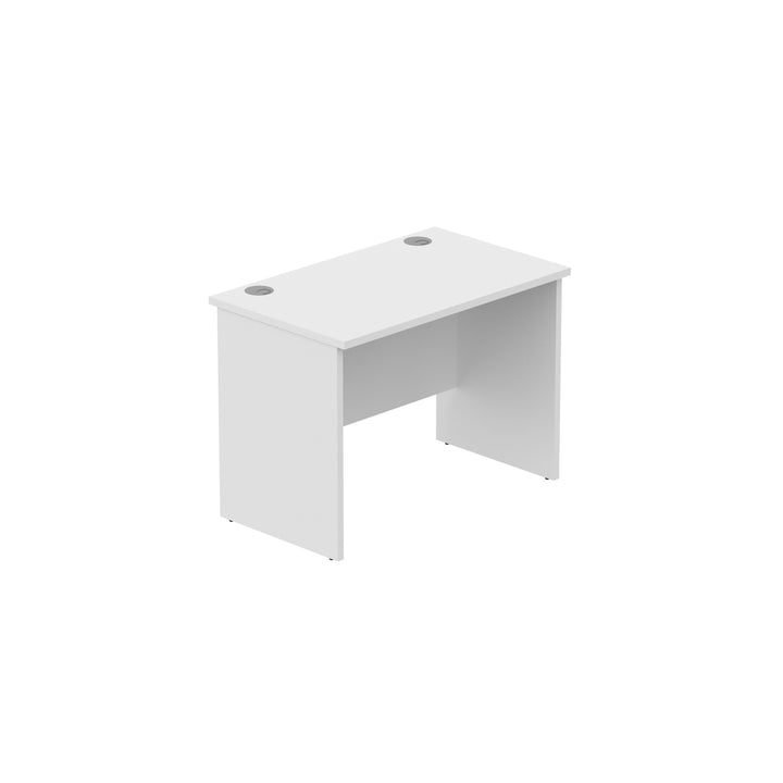 Core|Panel Leg|Rectangular Desk|1000x600|White
