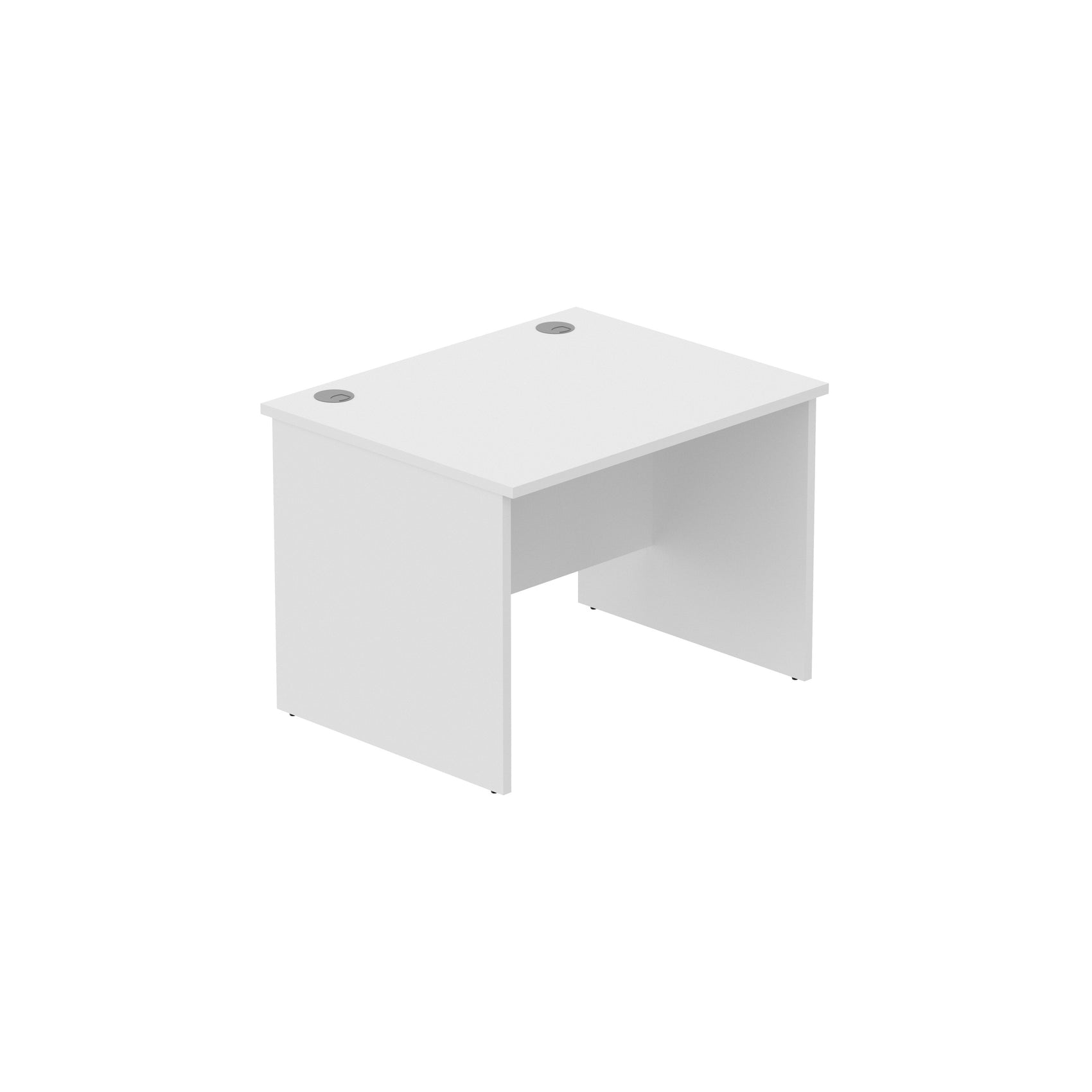 Core|Panel Leg|Rectangular Desk|1000x800|White