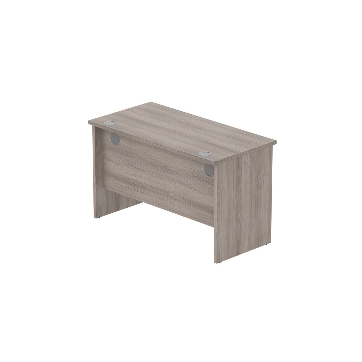 Core|Rectangular|Desk with Panel Legs|1200x600|Alaskan Grey Oak