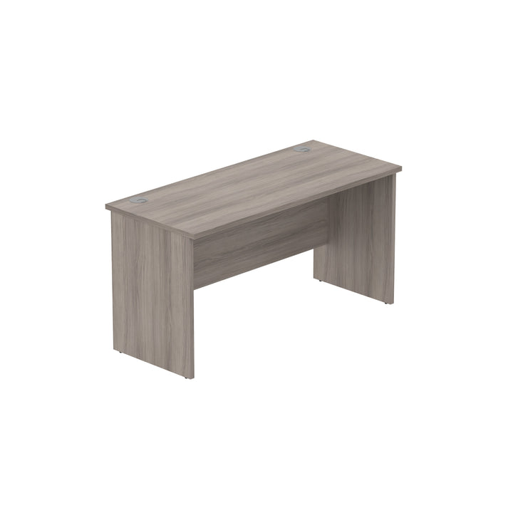 Core|Panel Leg|Rectangular Desk|1400x600|Alaskan Grey Oak