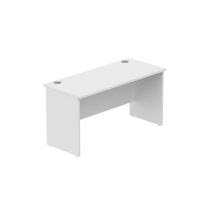 Core|Panel Leg|Rectangular Desk|1400x600|White