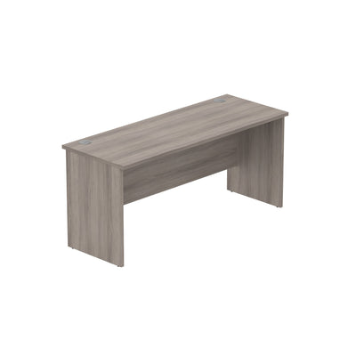 Core|Rectangular|Desk with Panel Legs|1600x600|Alaskan Grey Oak