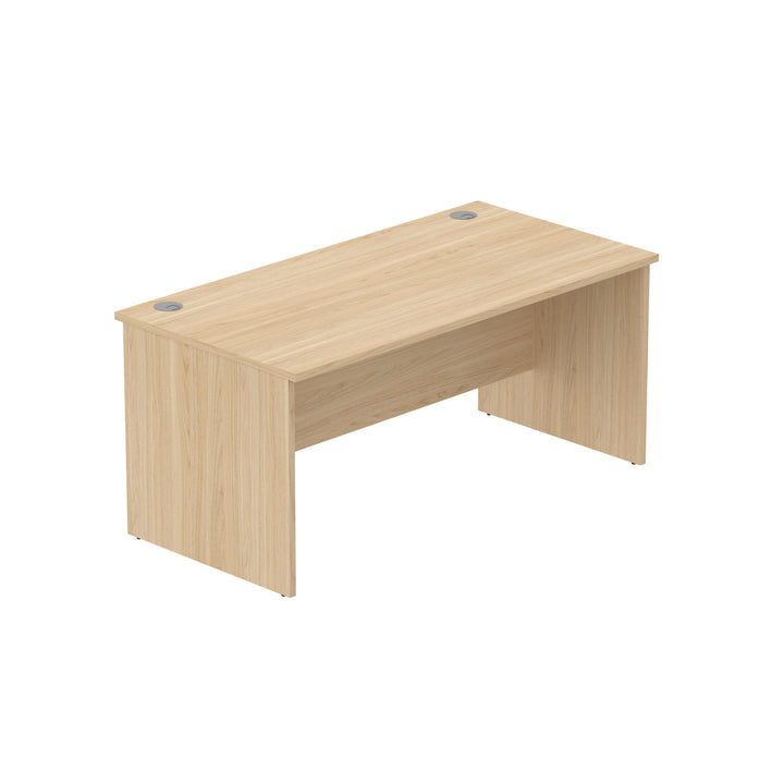 Core|Rectangular|Desk with Panel Legs|1600x800|Canadian Oak