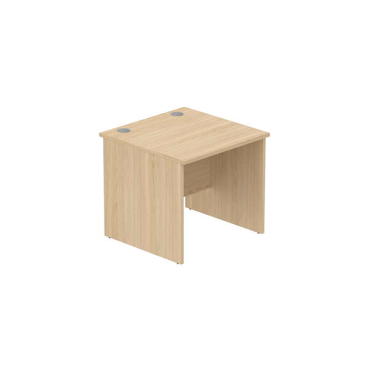 Core|Rectangular|Desk with Panel Legs|800x800|Canadian Oak
