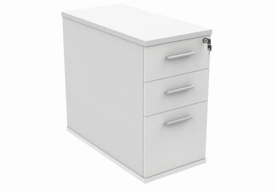 Core|Desk High Pedestal|800 Deep|White
