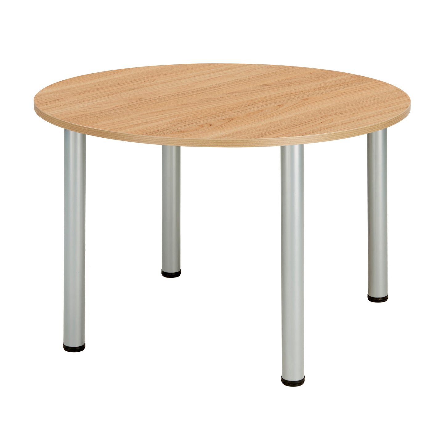 Core|Pole Leg|Round|Meeting Table (FSC)|1000x1000|Norweigan Beech