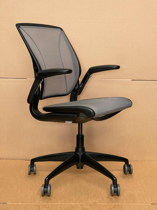 Humanscale Diffrient World Mesh Office Chair – Black / Grey