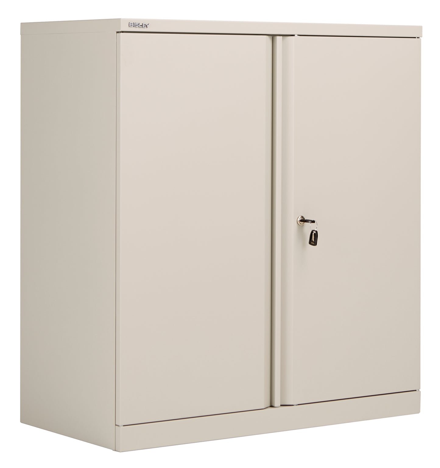 Bisley|2 Door|Steel|Cupboard|914x470x1000|Goose Grey
