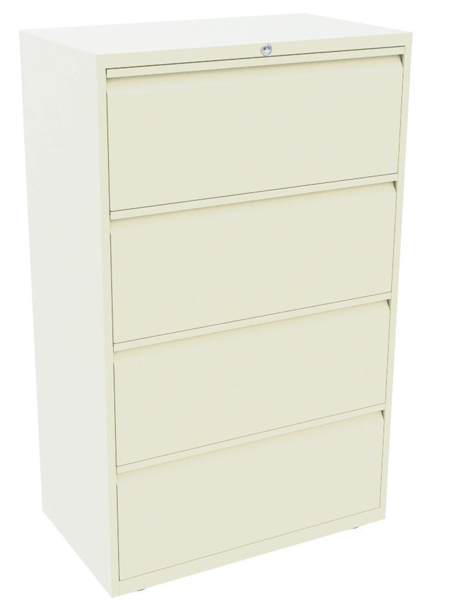 Bisley|4 Drawer|Steel|Side Filer|White