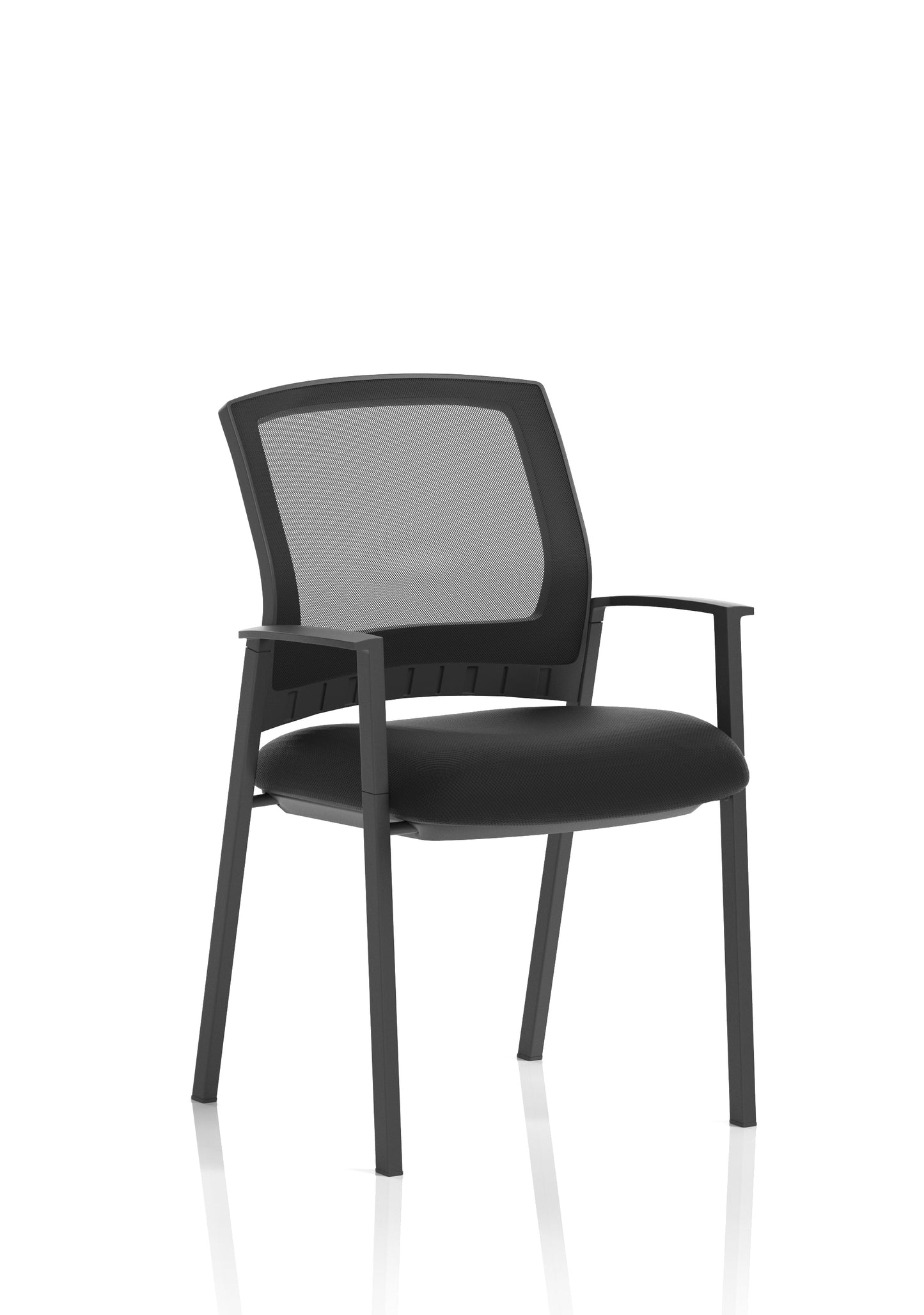 Metropolis High Back Black Leather Executive Office Chair