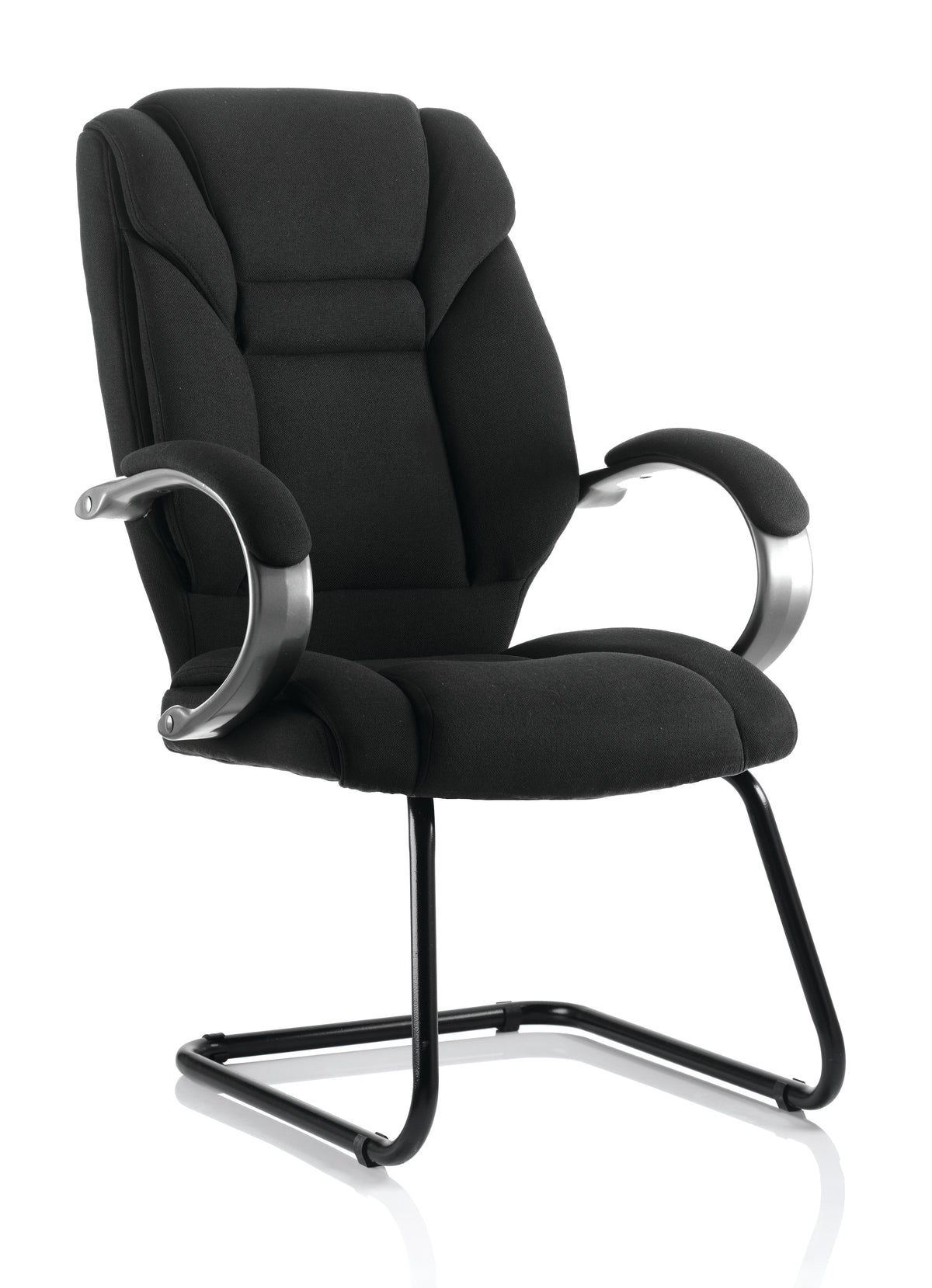 Galloway High Back Cantilever Visitor Chair with Arms