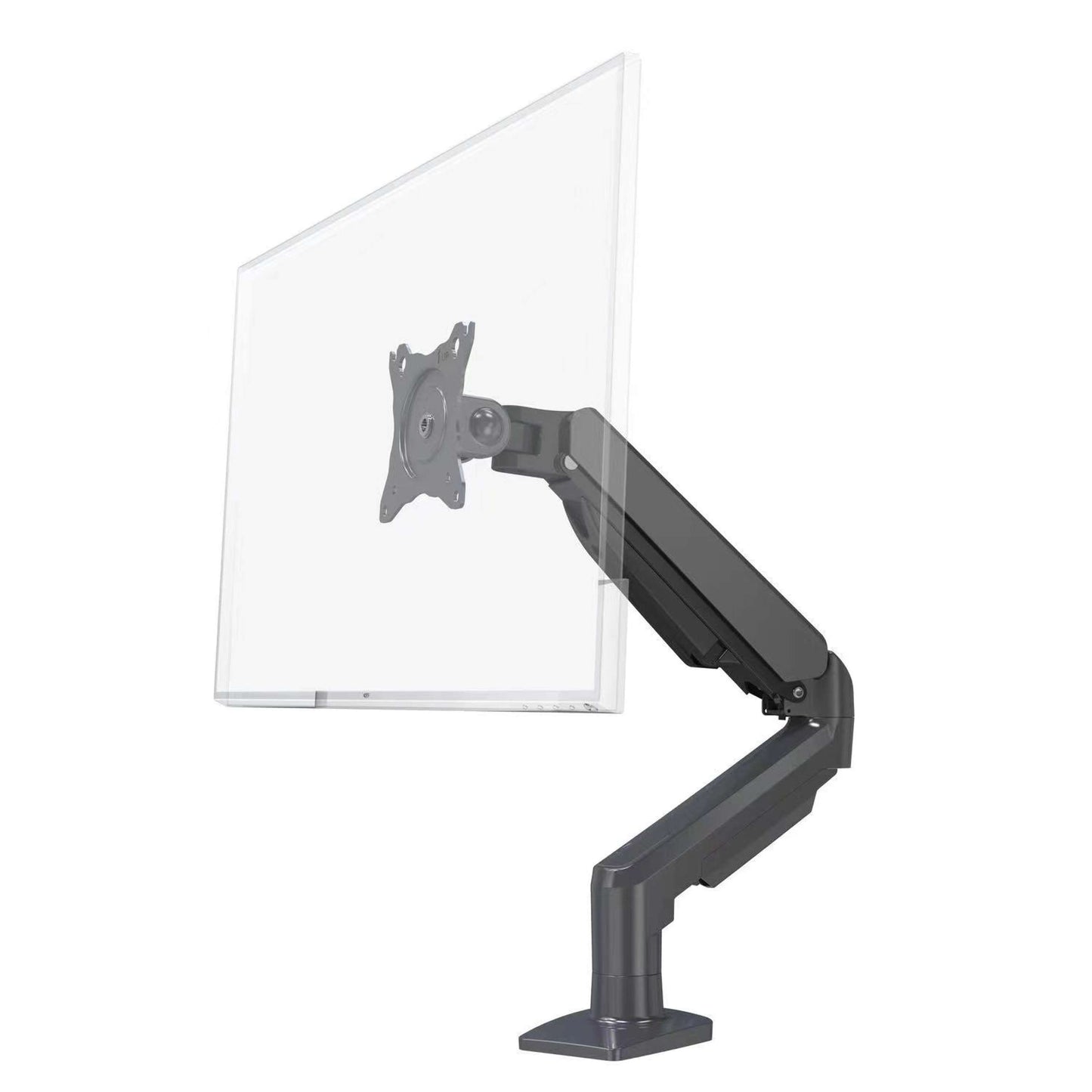 Merge Monitor Arm|Single Gas Spring|Black
