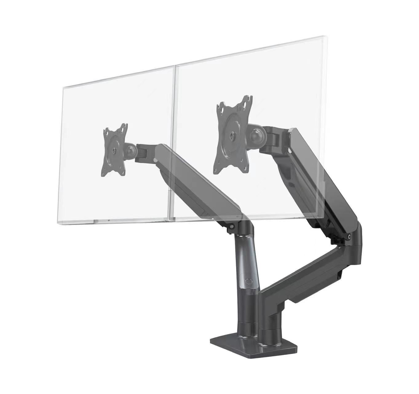 Merge Monitor Arm|Twin Gas Spring|Black