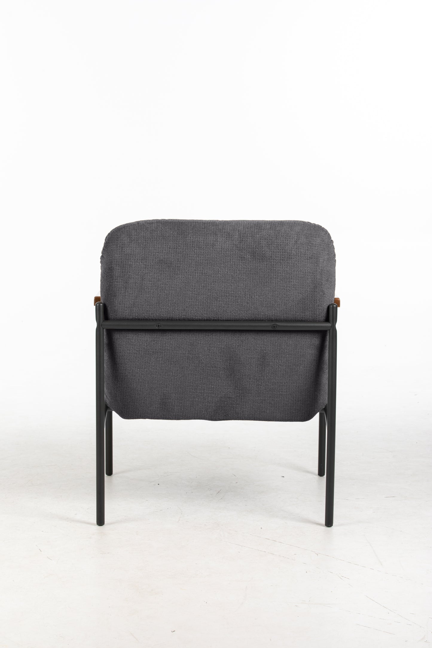 Settle Reception Chair with Wooden Arm Pads