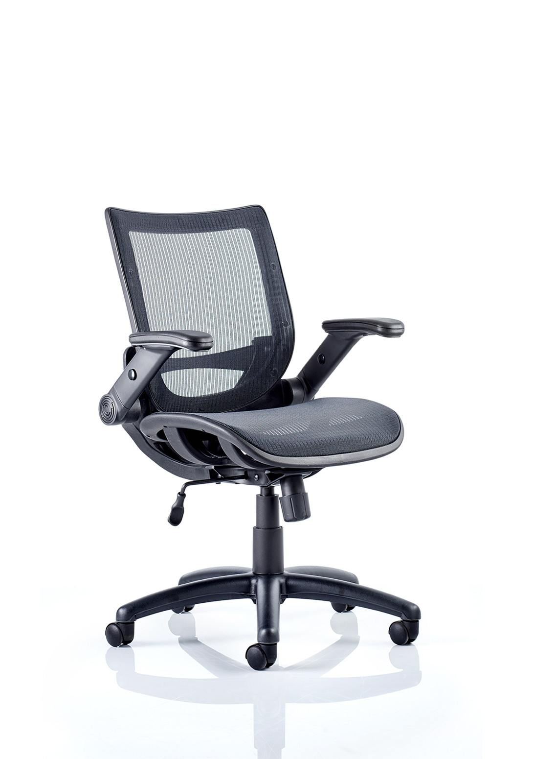 Fuller Medium Mesh Back Task Operator Office Chair with Folding