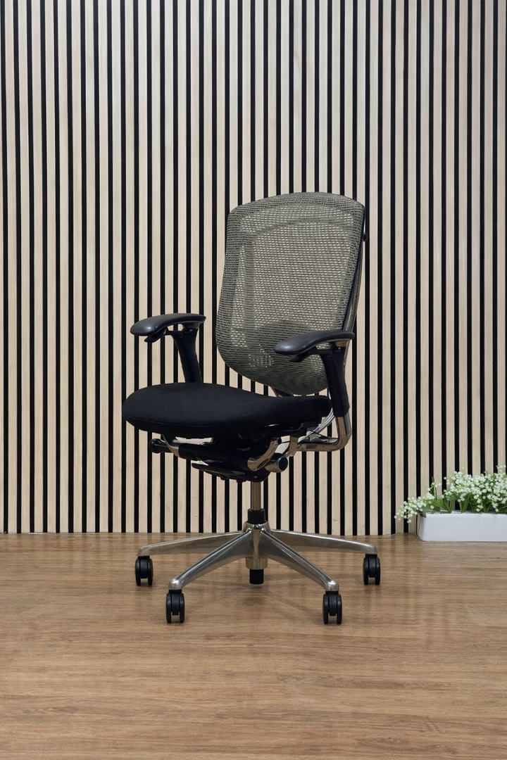 Okamura Contessa II Seconda Office Chair / Polished Frame / Fully Adjustable-๐