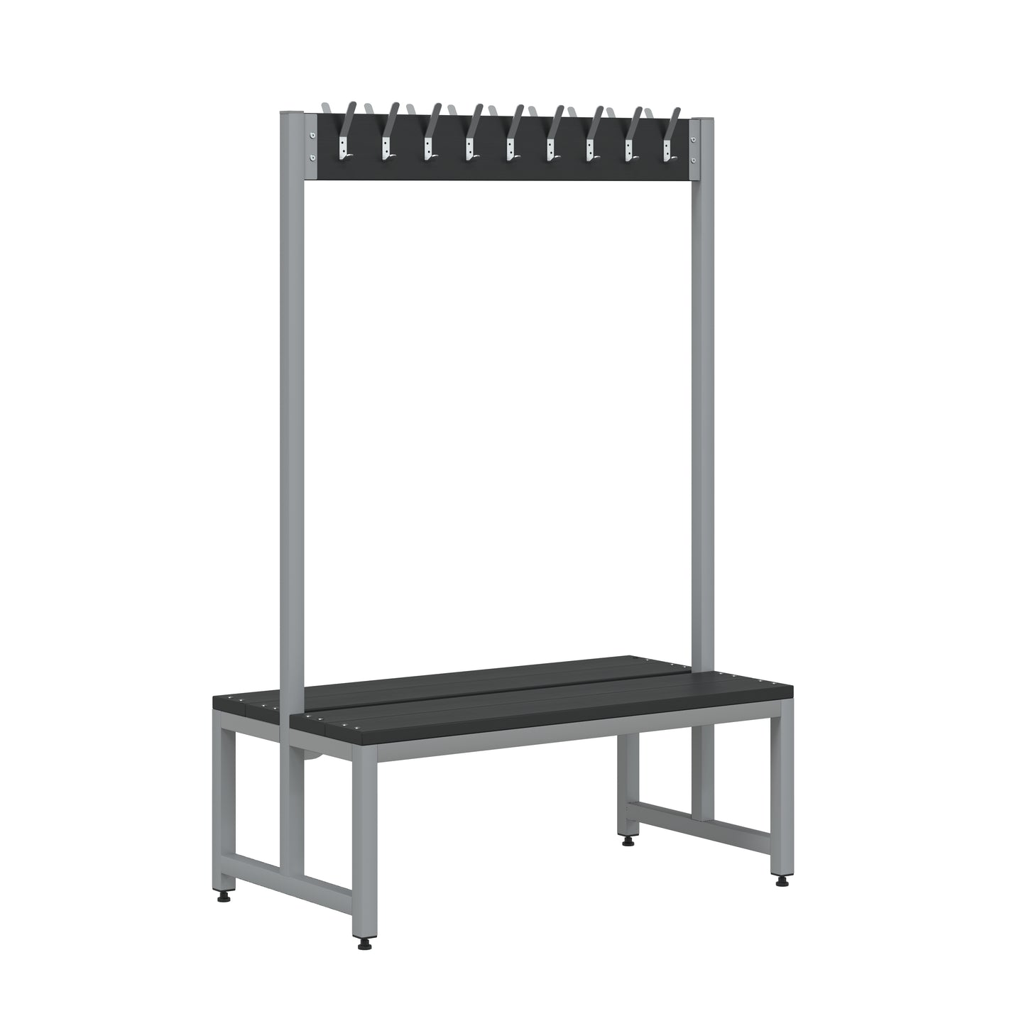 Cloakroom Bench|Double Sided|12 Hooks|1800x1200x600