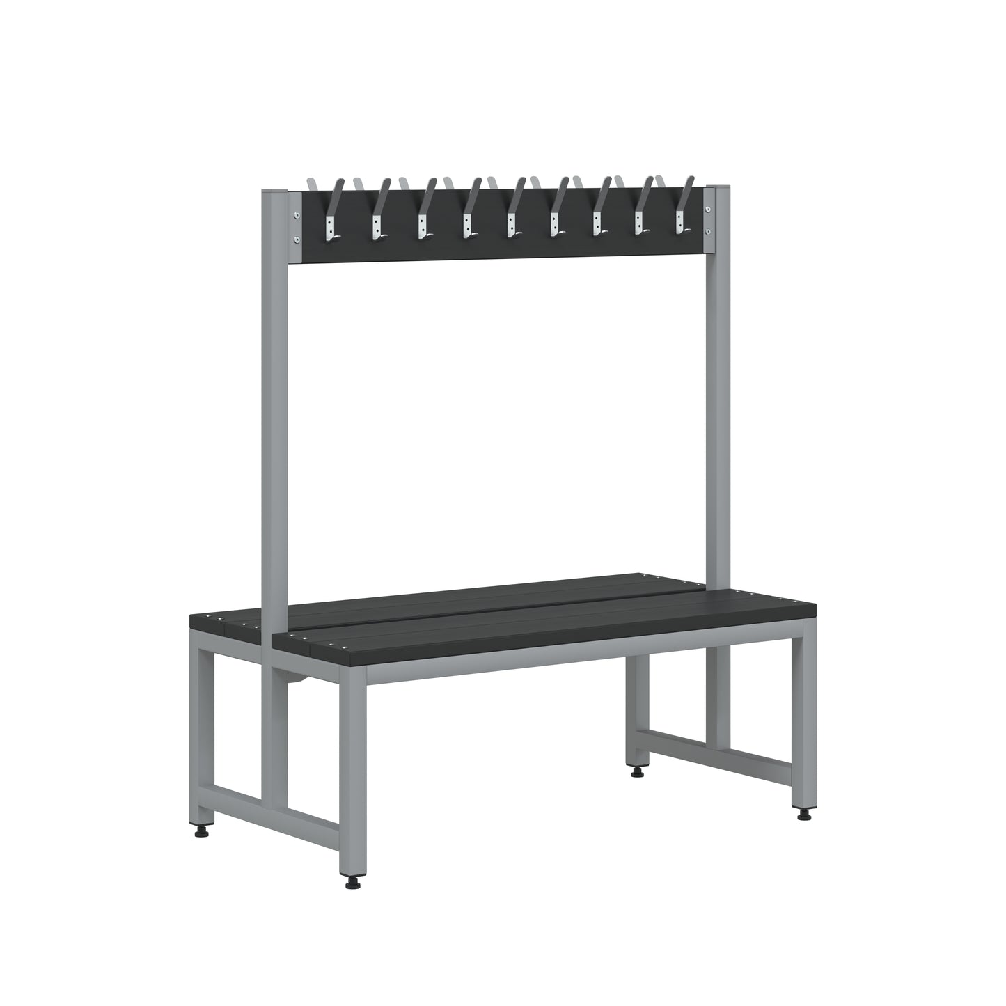 Cloakroom Bench|Double Sided|18 Hooks|Junior|1370x1200x600