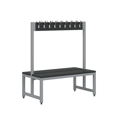 Cloakroom Bench|Double Sided|18 Hooks|Junior|1370x1200x600