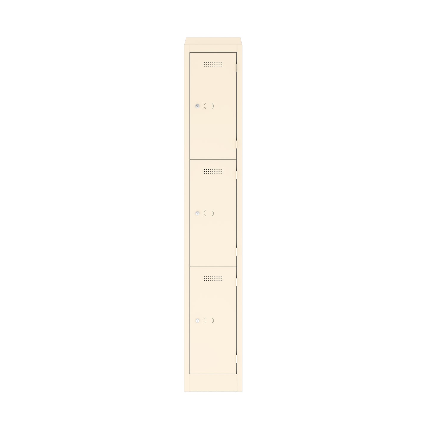 Primary 3 Door Single Locker Column