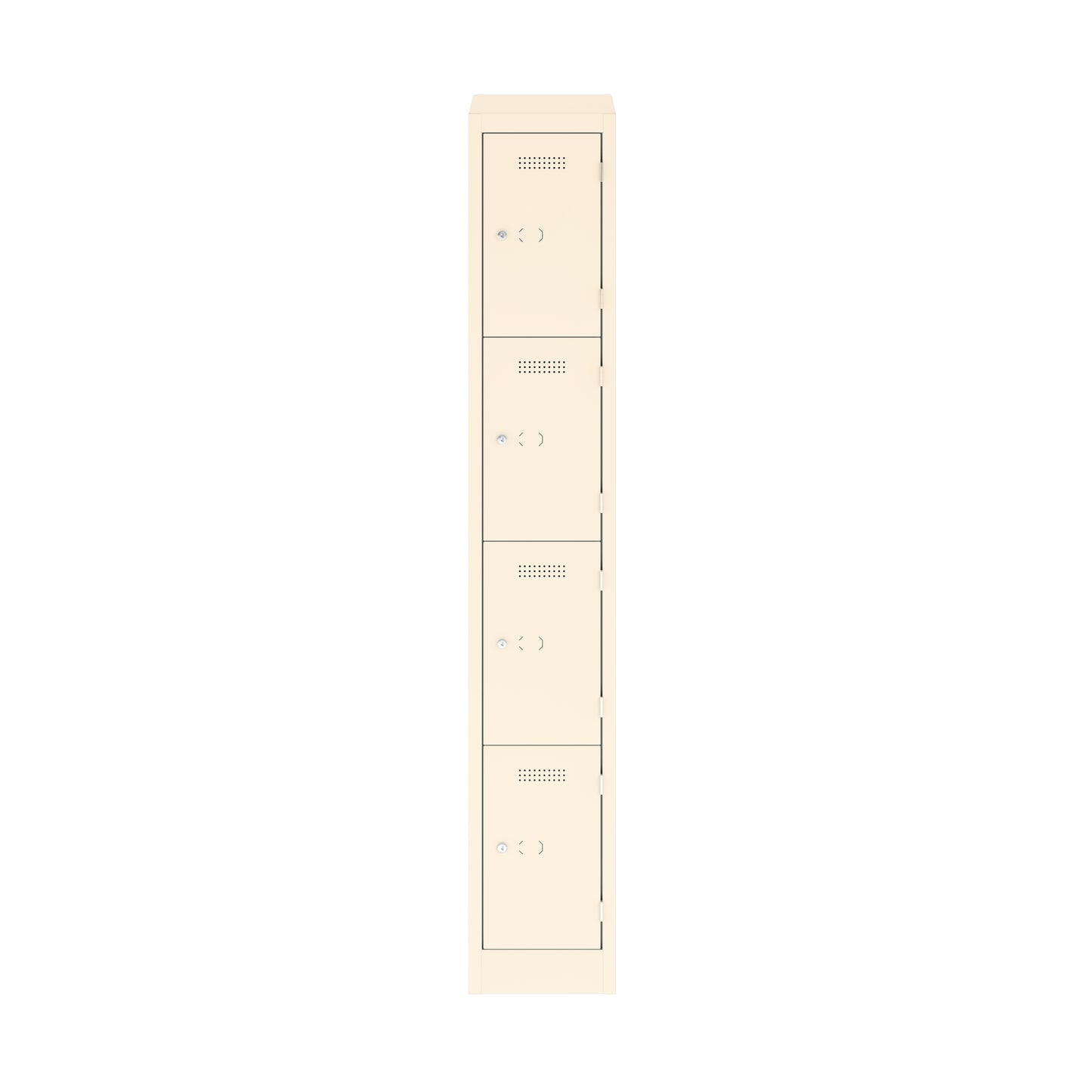 Primary 4 Door Single Locker Column