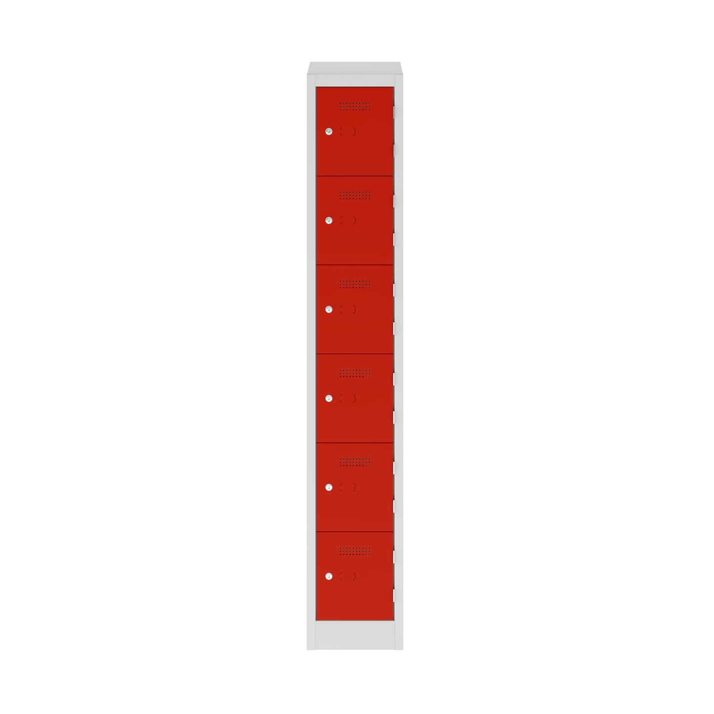 Primary 6 Door Single Locker Column