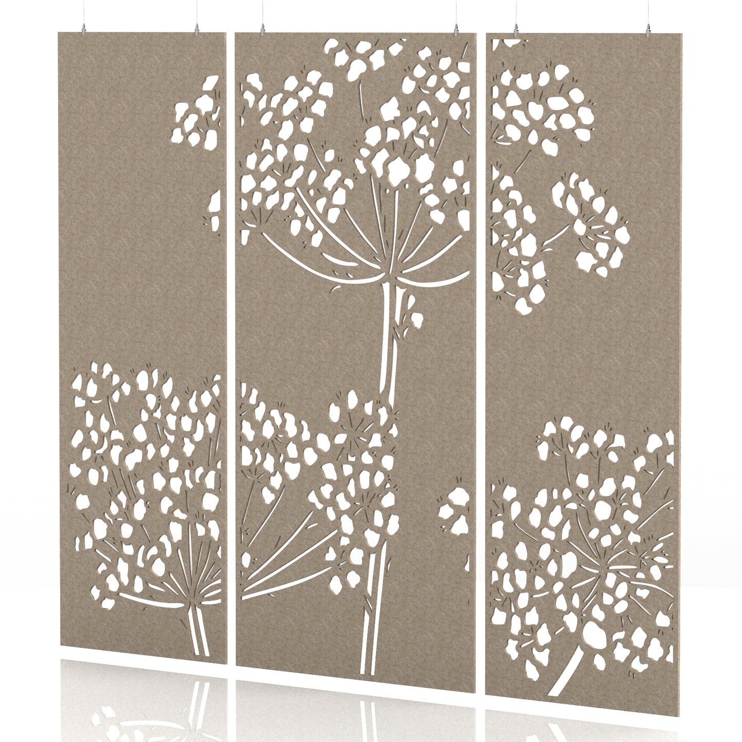 Sch! Acoustic Wall and Hanging Screens (3 Panels)