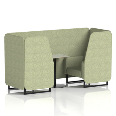 Brixworth Booth With Grey Table In Single Tone (Part 1)