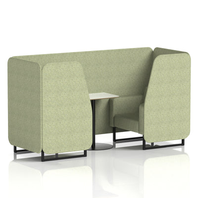 Brixworth Booth With White Table In Single Tone (Part 1)
