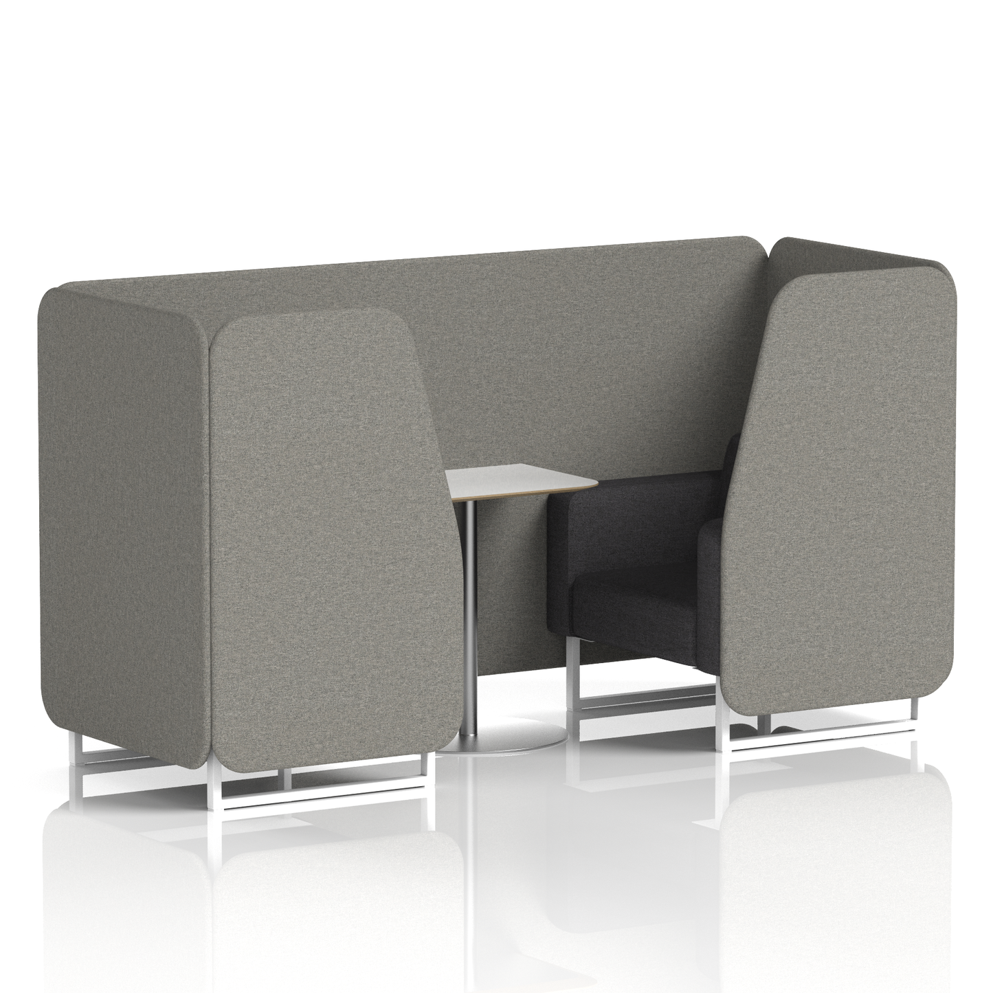Brixworth Booth With White Table In Two Tone (Part 1)
