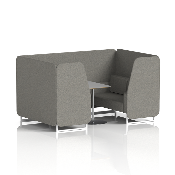 Brixworth Booth With Grey Table In Single Tone (Part 2)