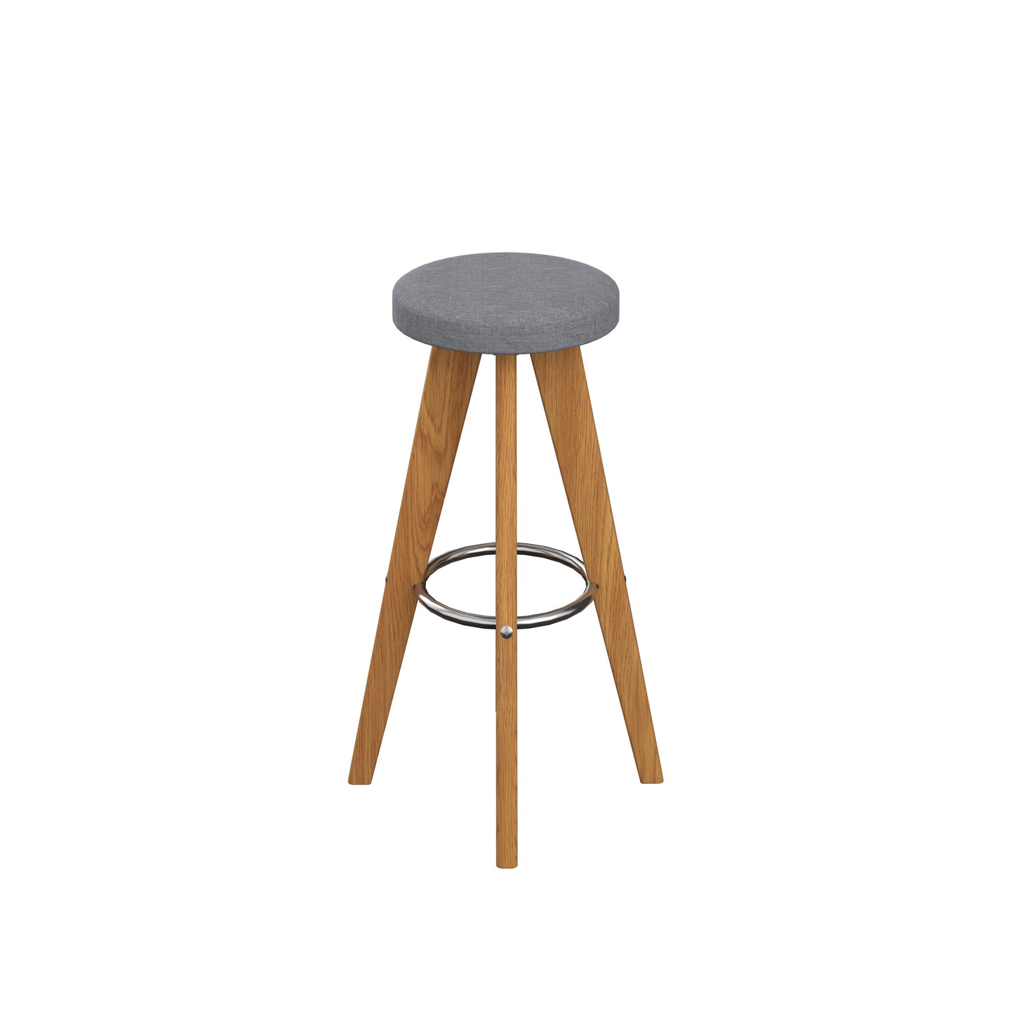 PLATEAU PLAIN HIGH STOOL 375 X 375 X 500H