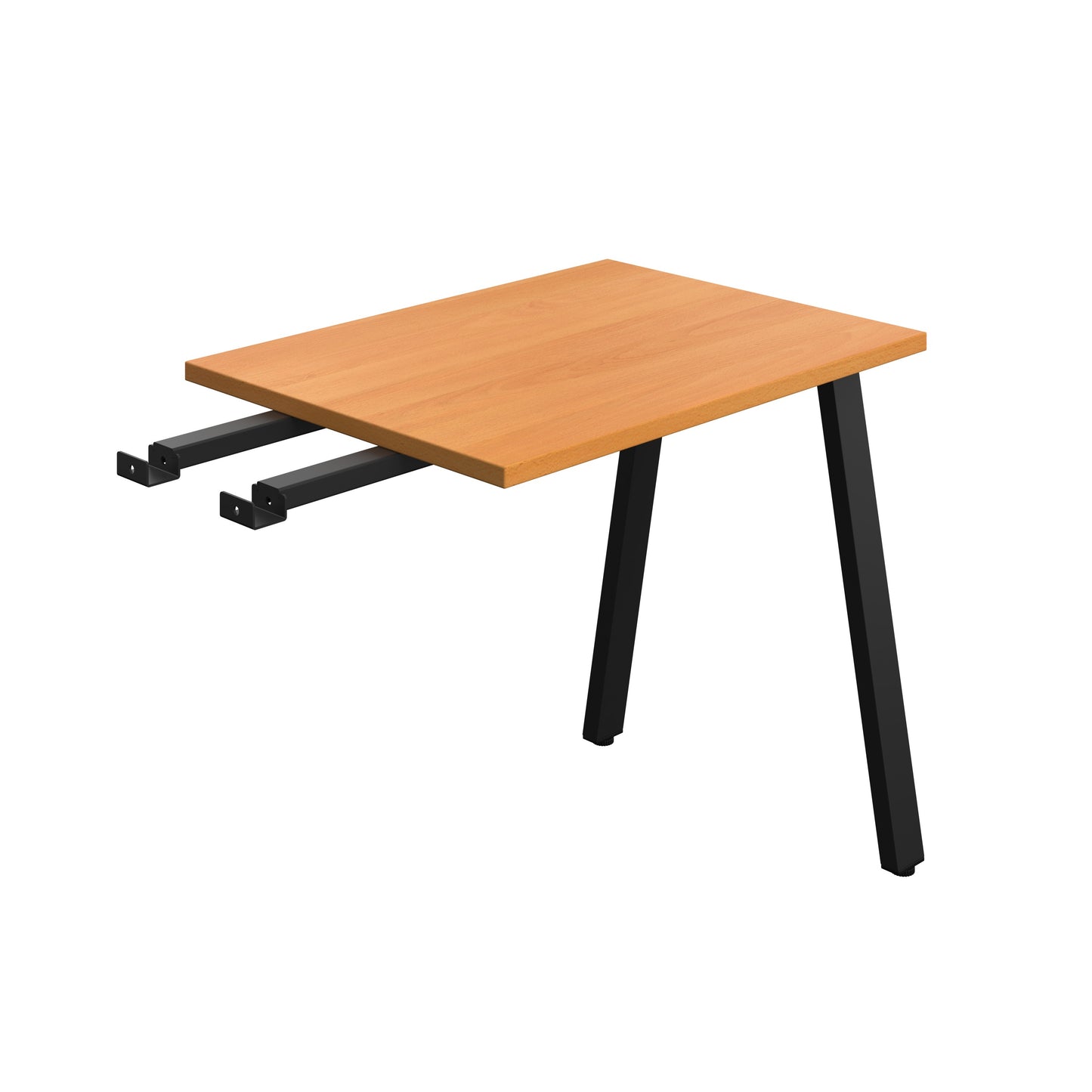 Synergy|1P Bench With Return|A-Frame|1000X600|Beech-Black