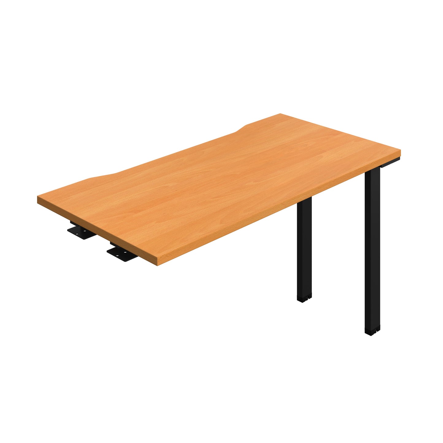 Synergy|1P Bench Extension|Cut Out|1200X700|Beech-Black