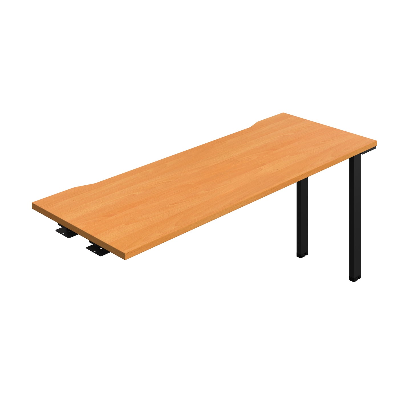 Synergy|1P Bench Extension|Cut Out|1600X700|Beech-Black