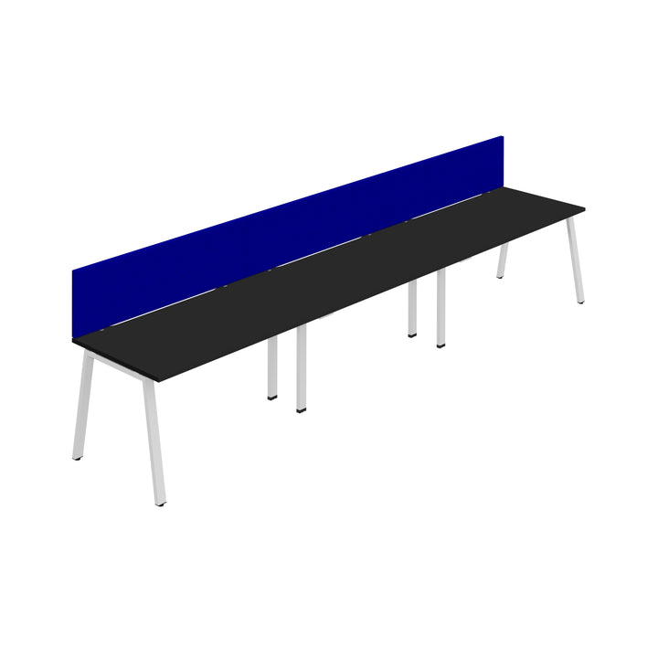 Synergy 3SP Bench Desk|A-Frame|Black Screen