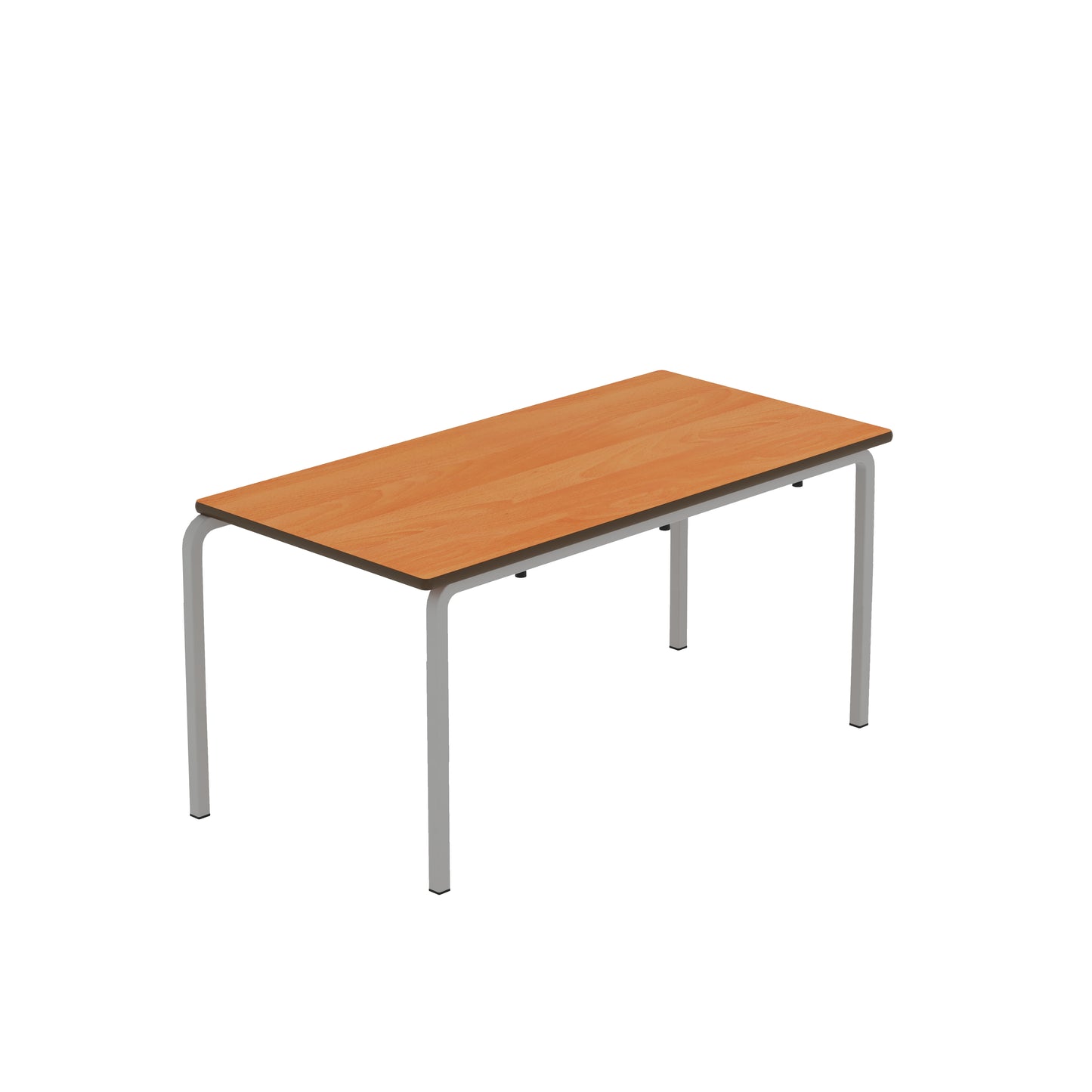 Titan Crush Bent Frame Table|1100X550X530|Beech-Grey