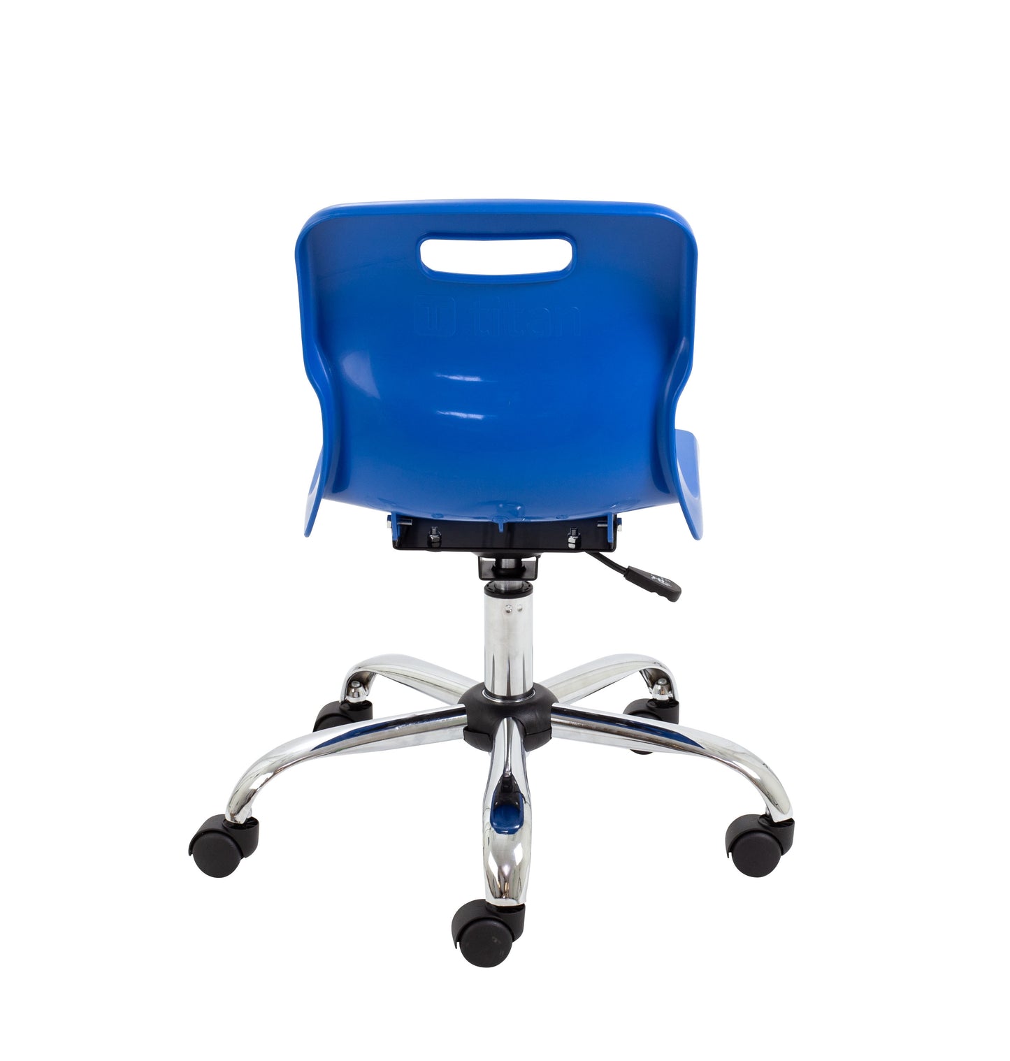 Titan Swivel Junior Chair with Chrome Base and Castors